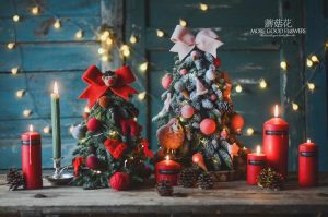 2018年圣诞节_诺贝松圣诞树-成都蘑菇花花艺 (1)