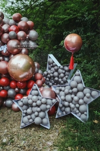 rockstar气球造型图片-成都创意气球培训