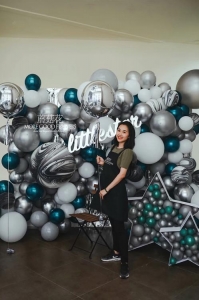 气球造型培训之气球墙设计制作-气球造型图片